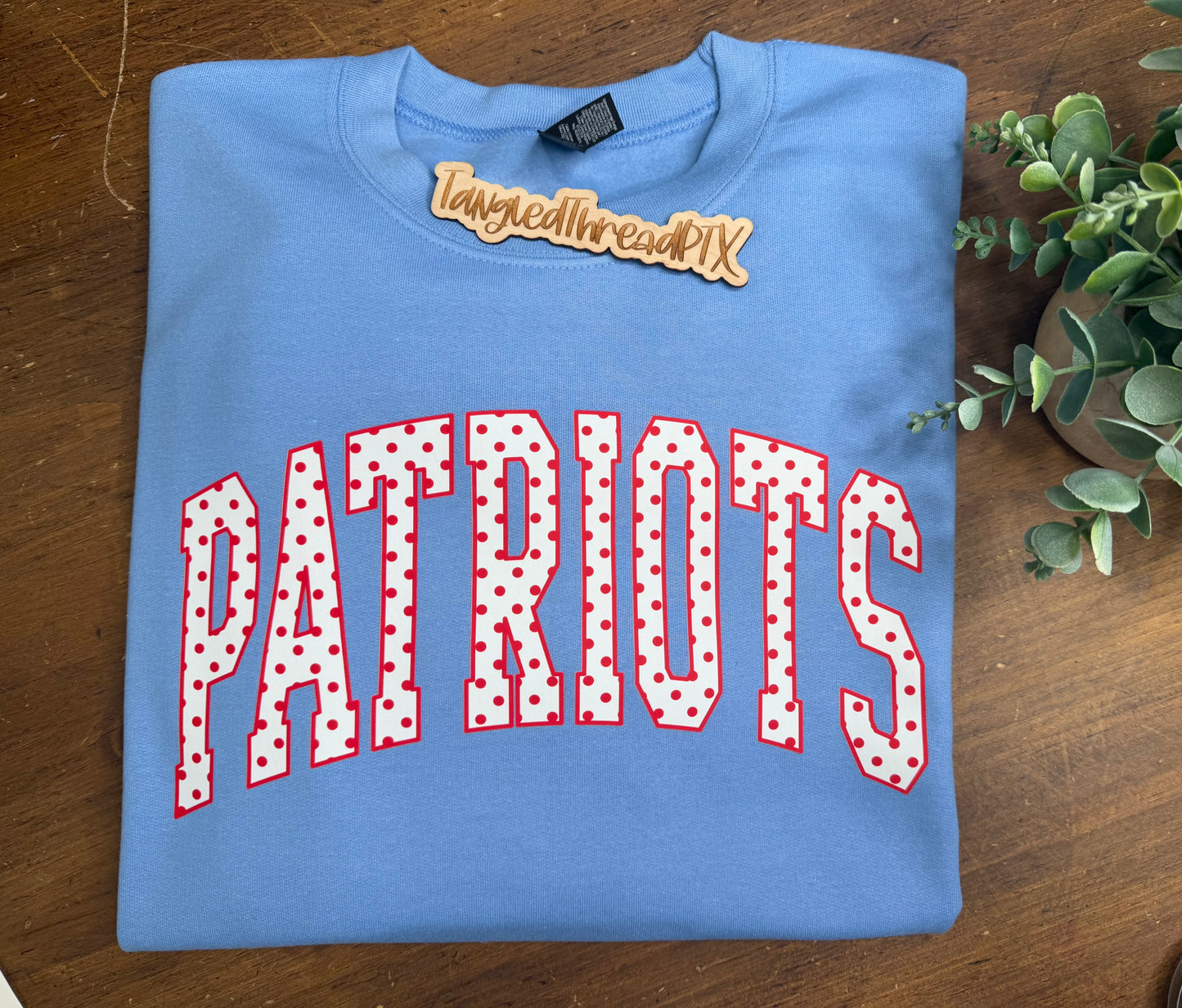 Red / White Polka Dots Patriots