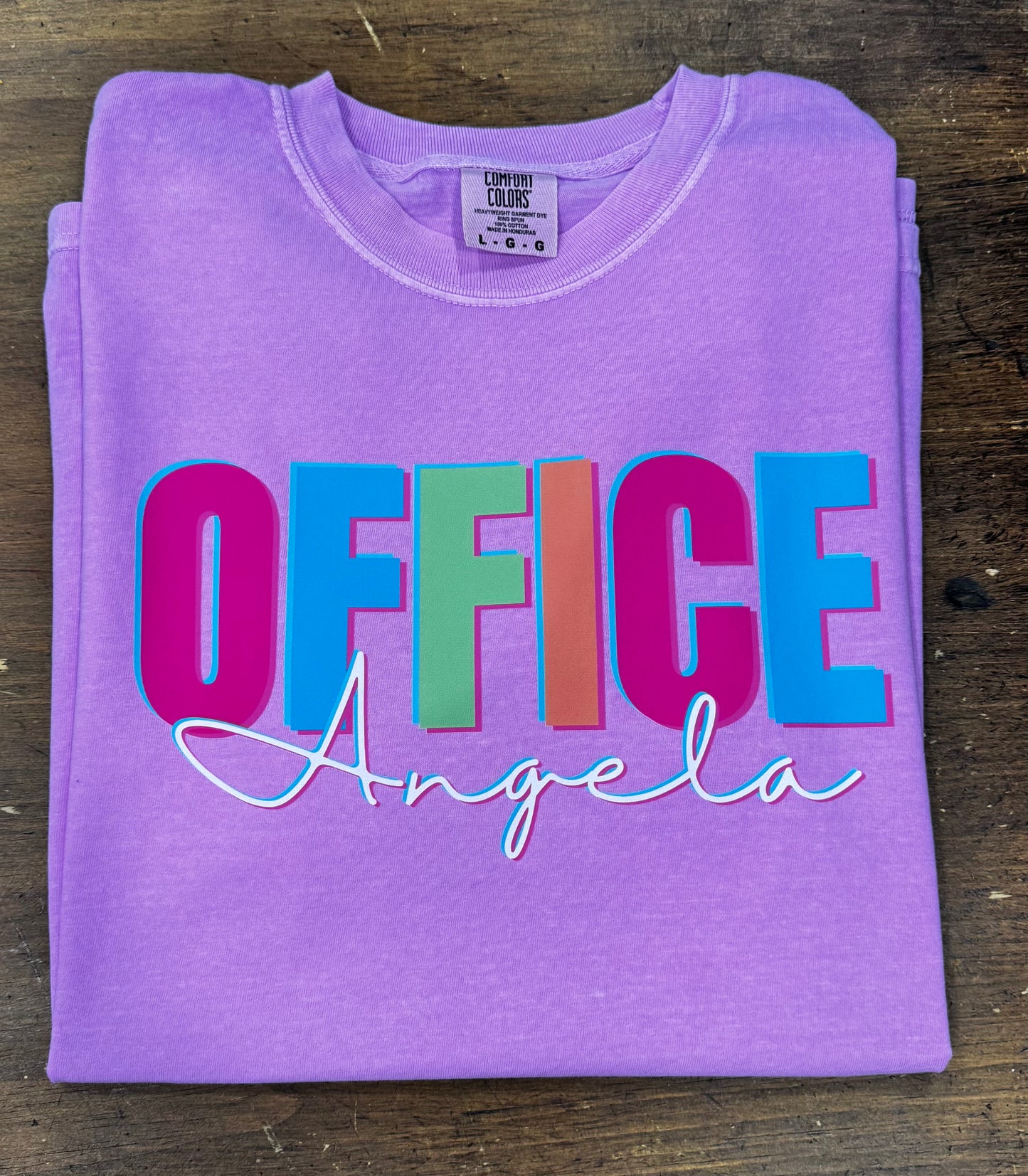 Neon Violet - Office - Personalized