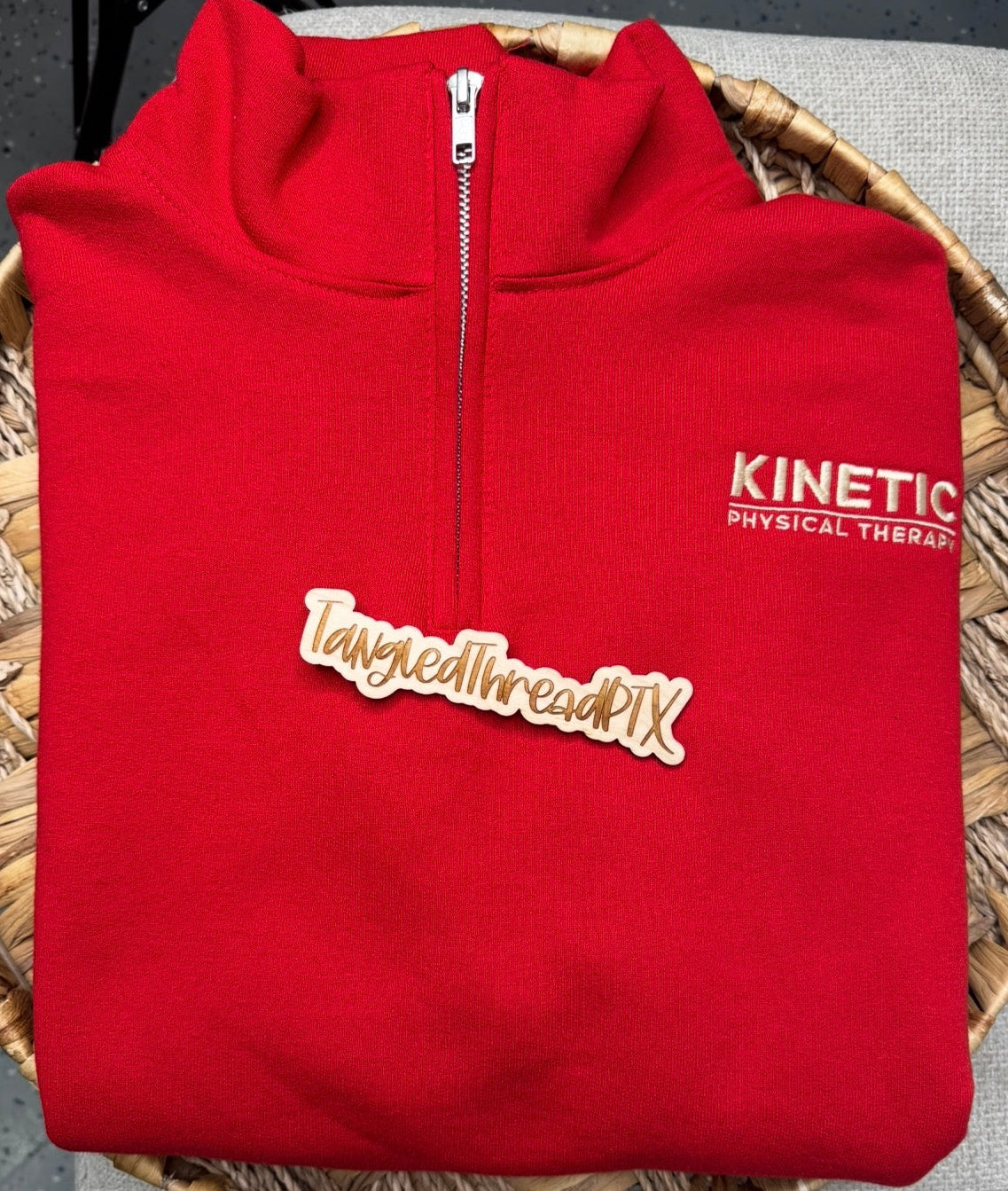 Kinetic Therapy Quarter Zip - Embroidered