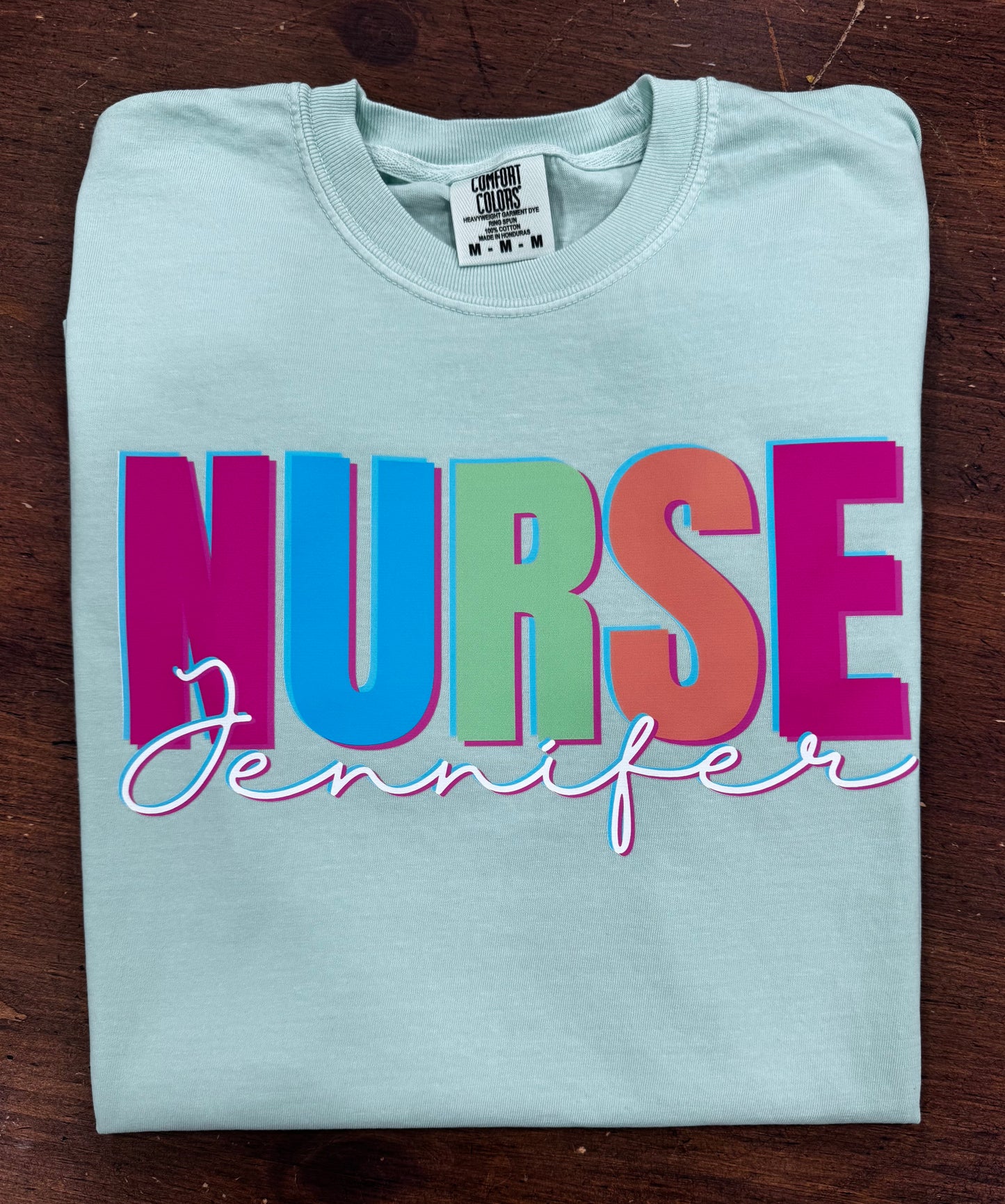 Chalky Mint Nurse - Personalized
