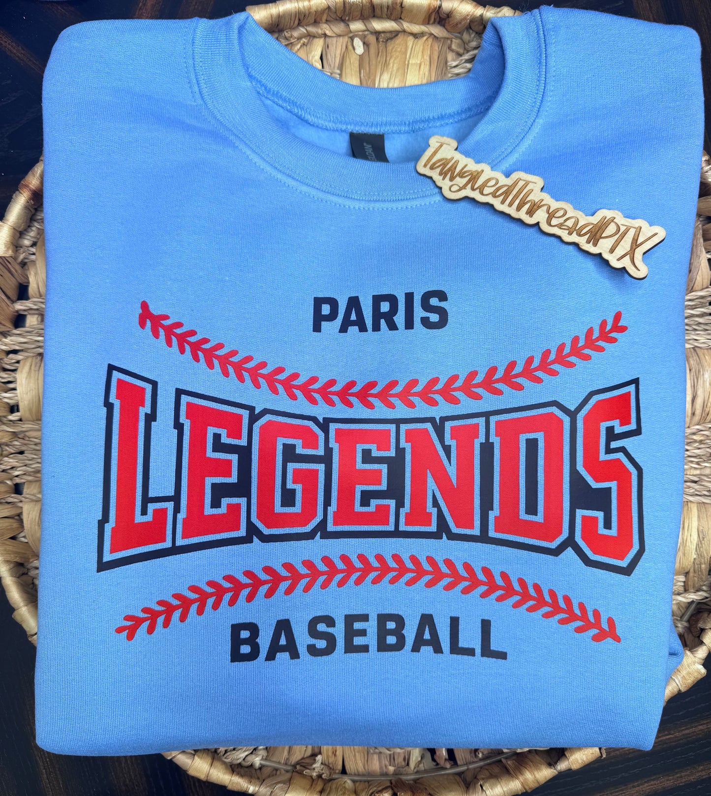 Legends Paris Baseball - Carolina Blue
