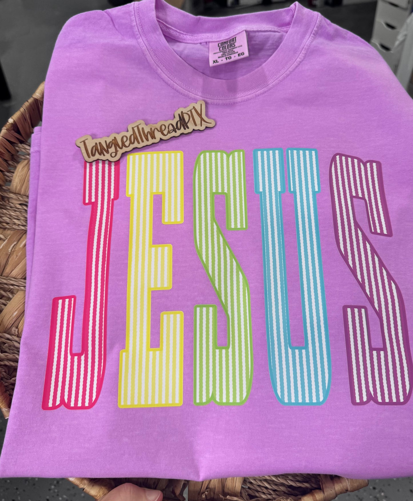 Jesus Saves - Neon Violet