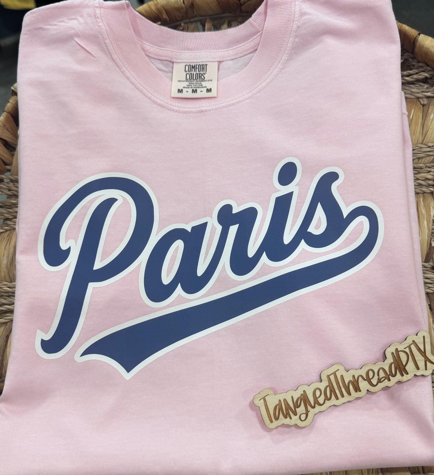 Pink Paris Swoosh