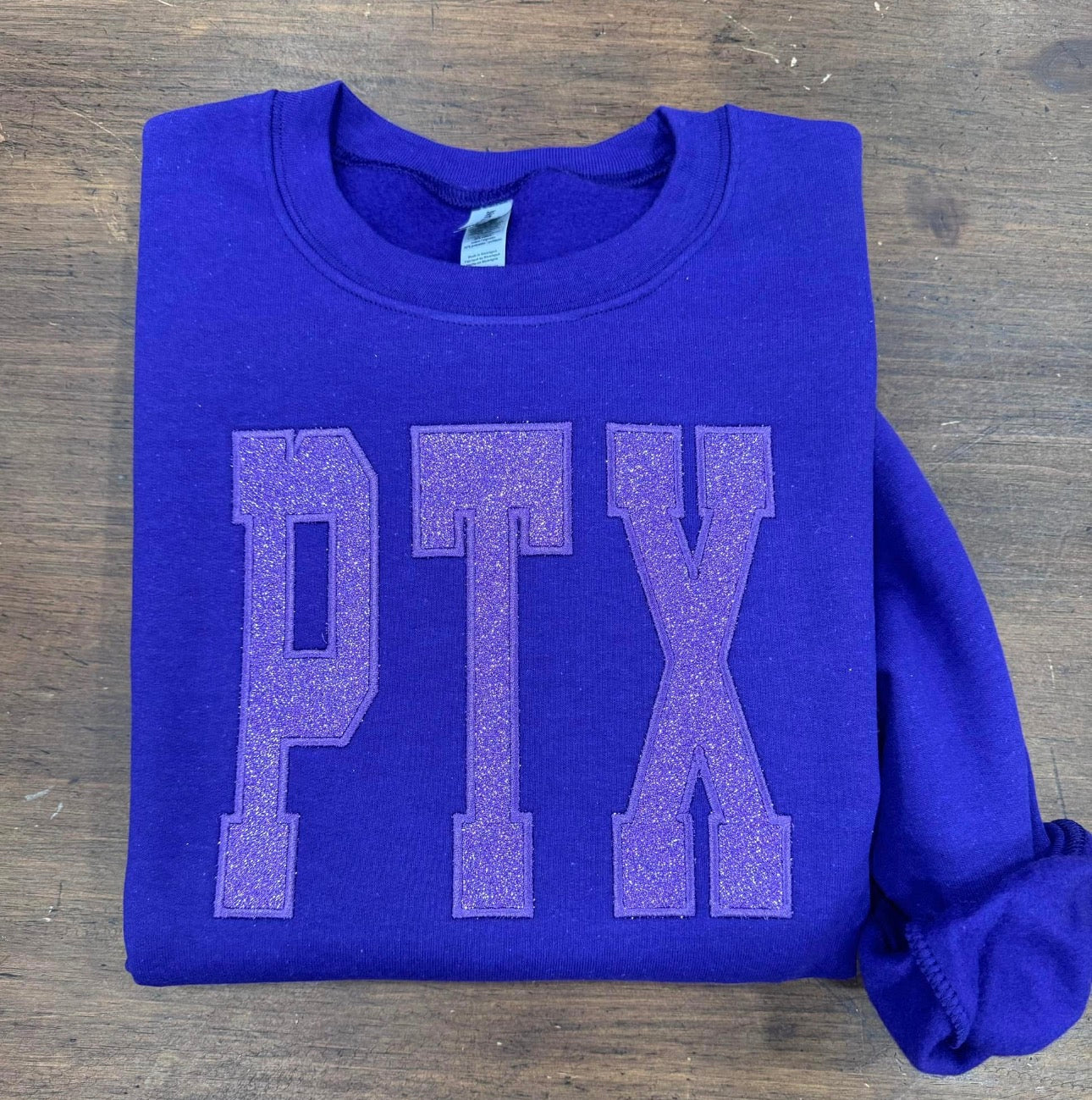 Purple on Purple PTX - Embroidered