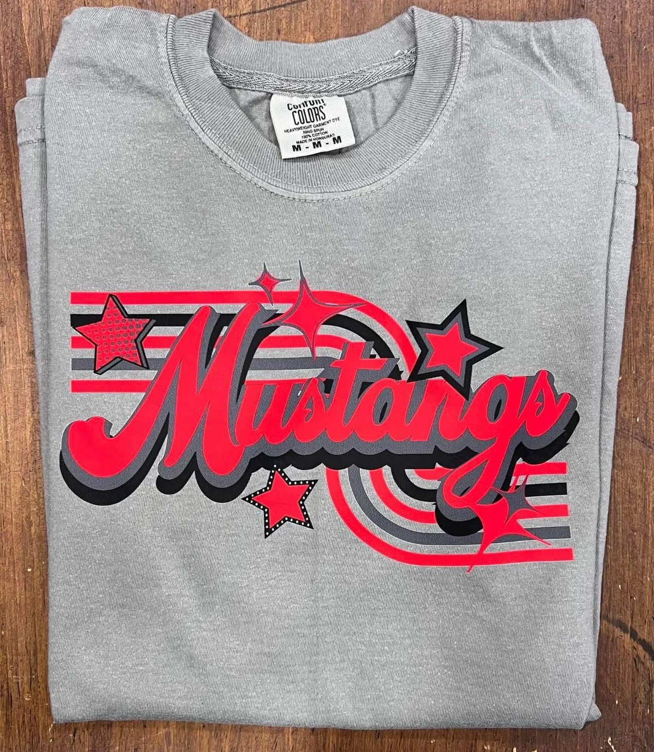 Granite Gray Retro Star Mustangs