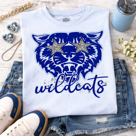 Wildcat Star Eyes Graphic Tee