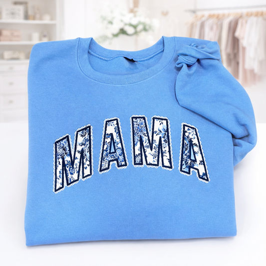 Lacey Mama - Embroidered - Gildan Sweatshirt