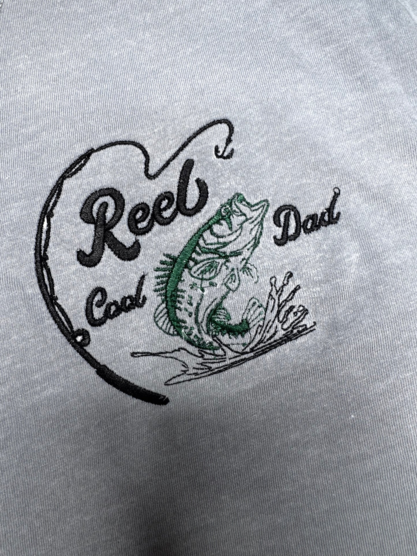 Reel Cool Dad - Embroidered Tee