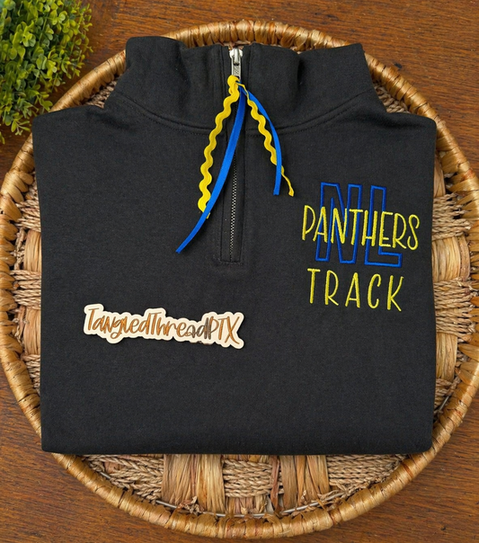 NL Panthers Track - 1/4 Zip Sweatshirt