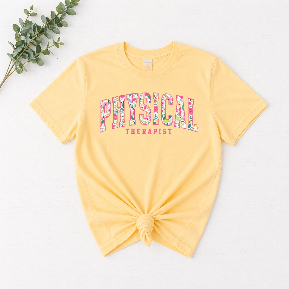 Floral Physical Therapy - 3 Color Options!!!
