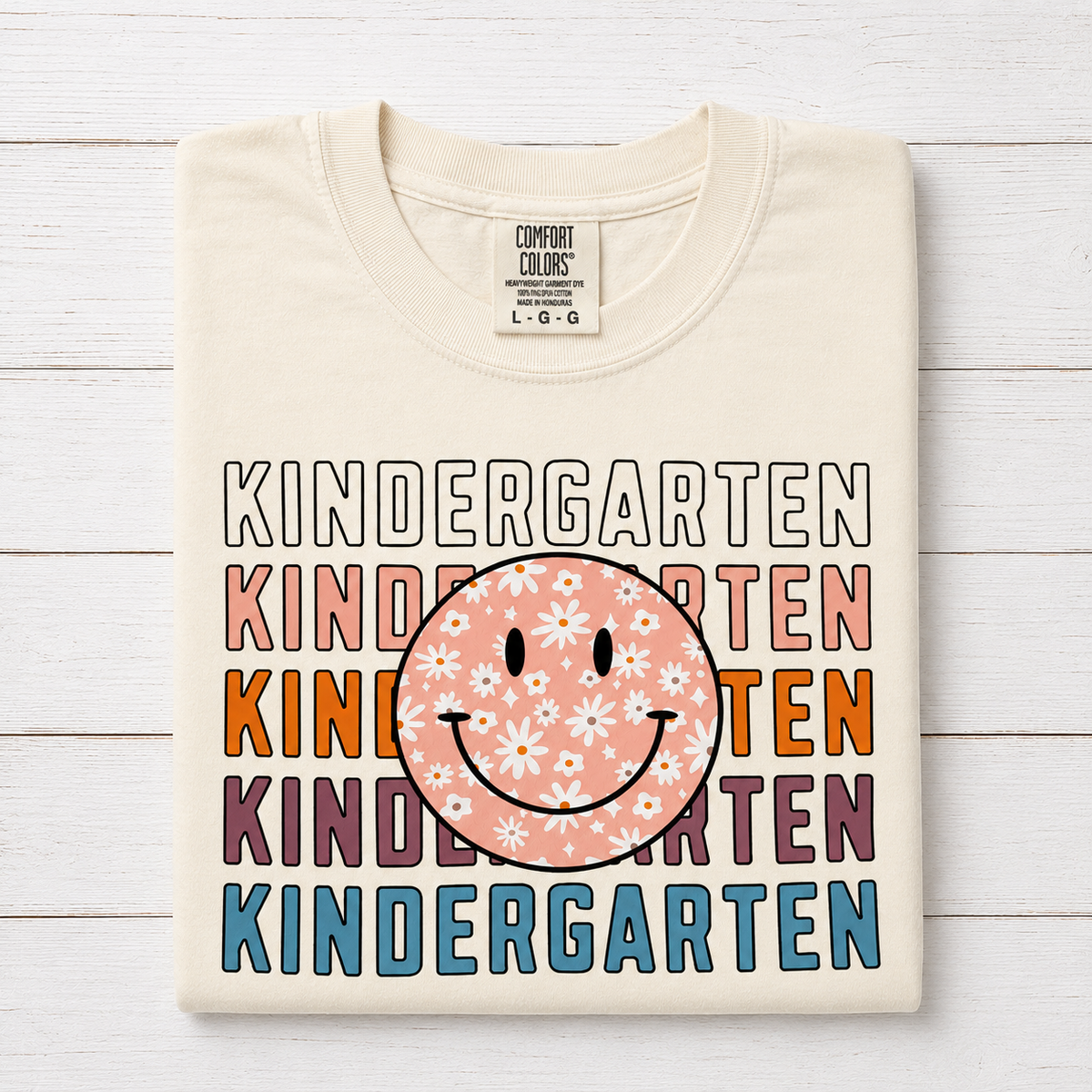 Kindergarten Smiley - Ivory