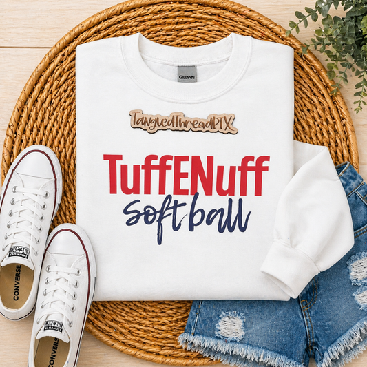 White Tuff E Nuff Softball