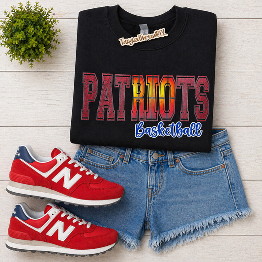 Patriots Basketball - Black Gildan