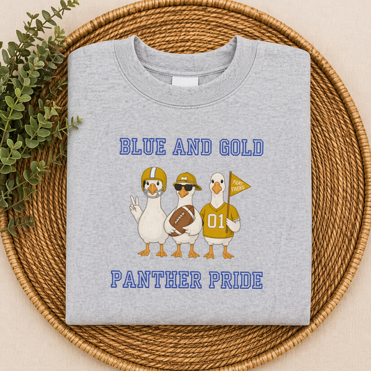 Blue & Gold Geese - Toddler Sweatshirt