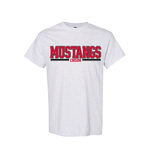 Ash Gray Mustangs Spirit Lines