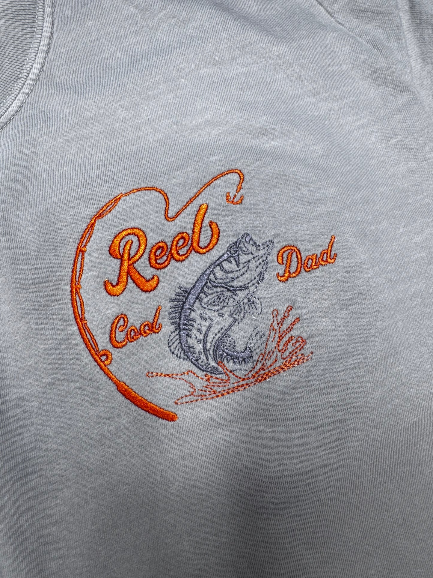Reel Cool Dad - Embroidered Tee
