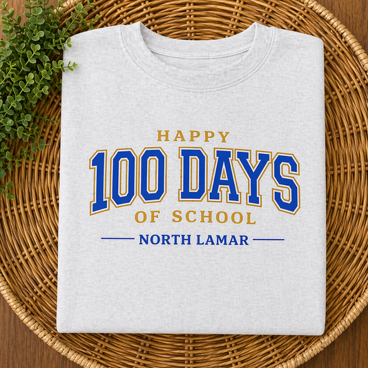 NL 100 Days of School - Ash Gray Gildan