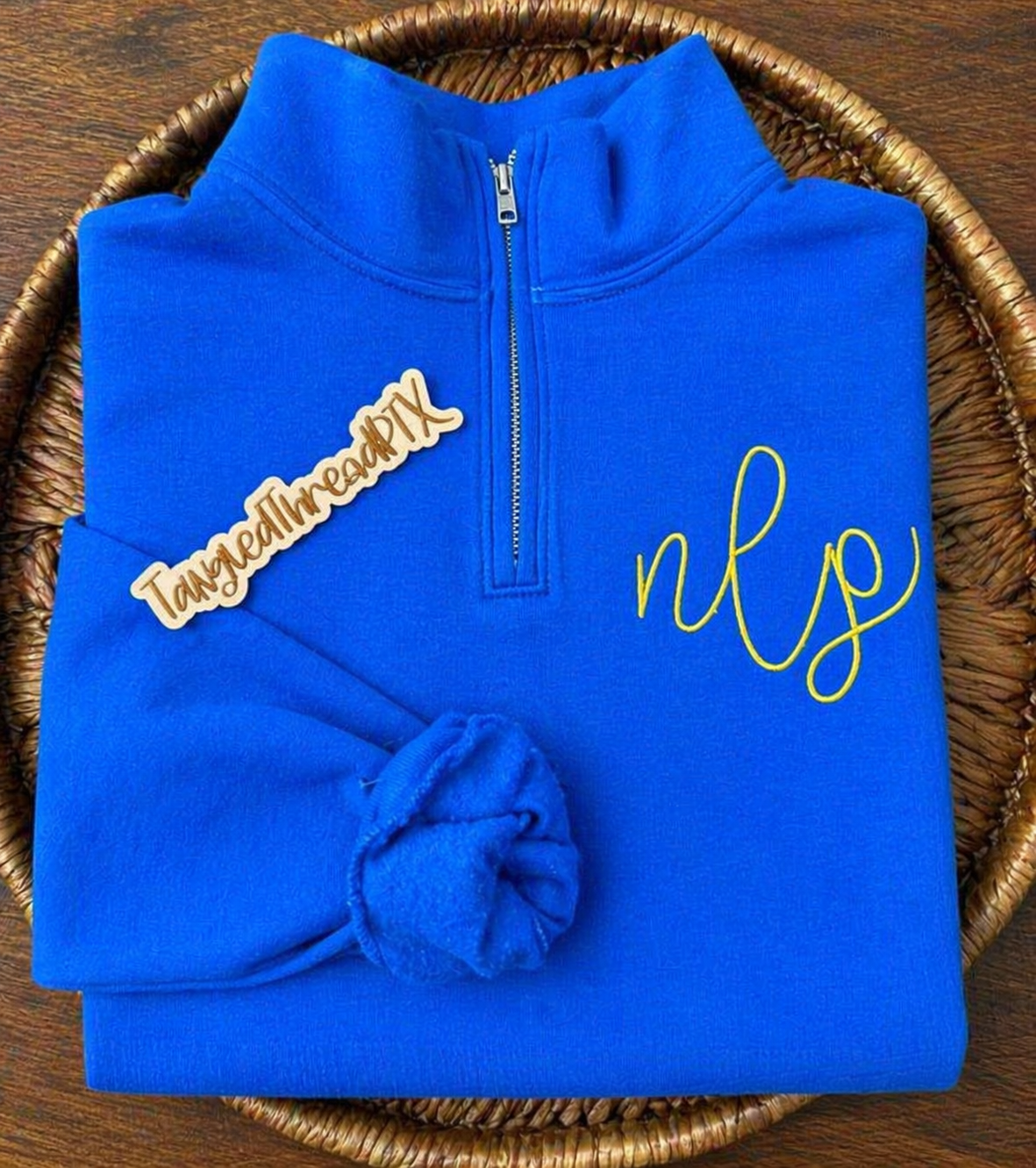 NLP Script Pocket - Embroidered 1/4 Zip