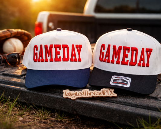 GAMEDAY Embroidered 3D Puff Hat