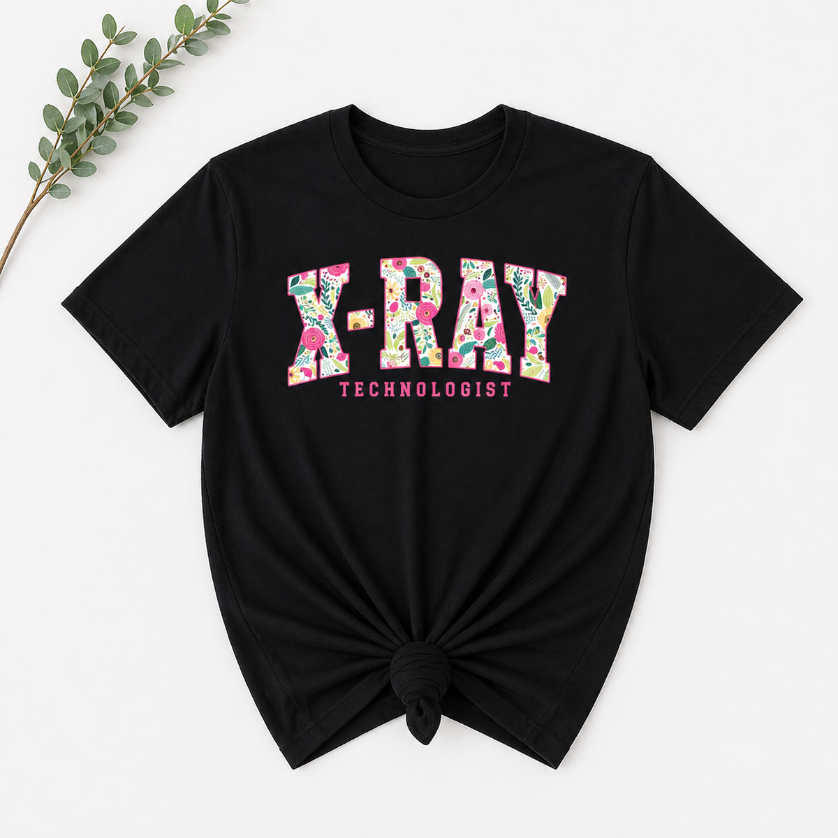 Floral X-Ray Tee - 3 Color Options!!