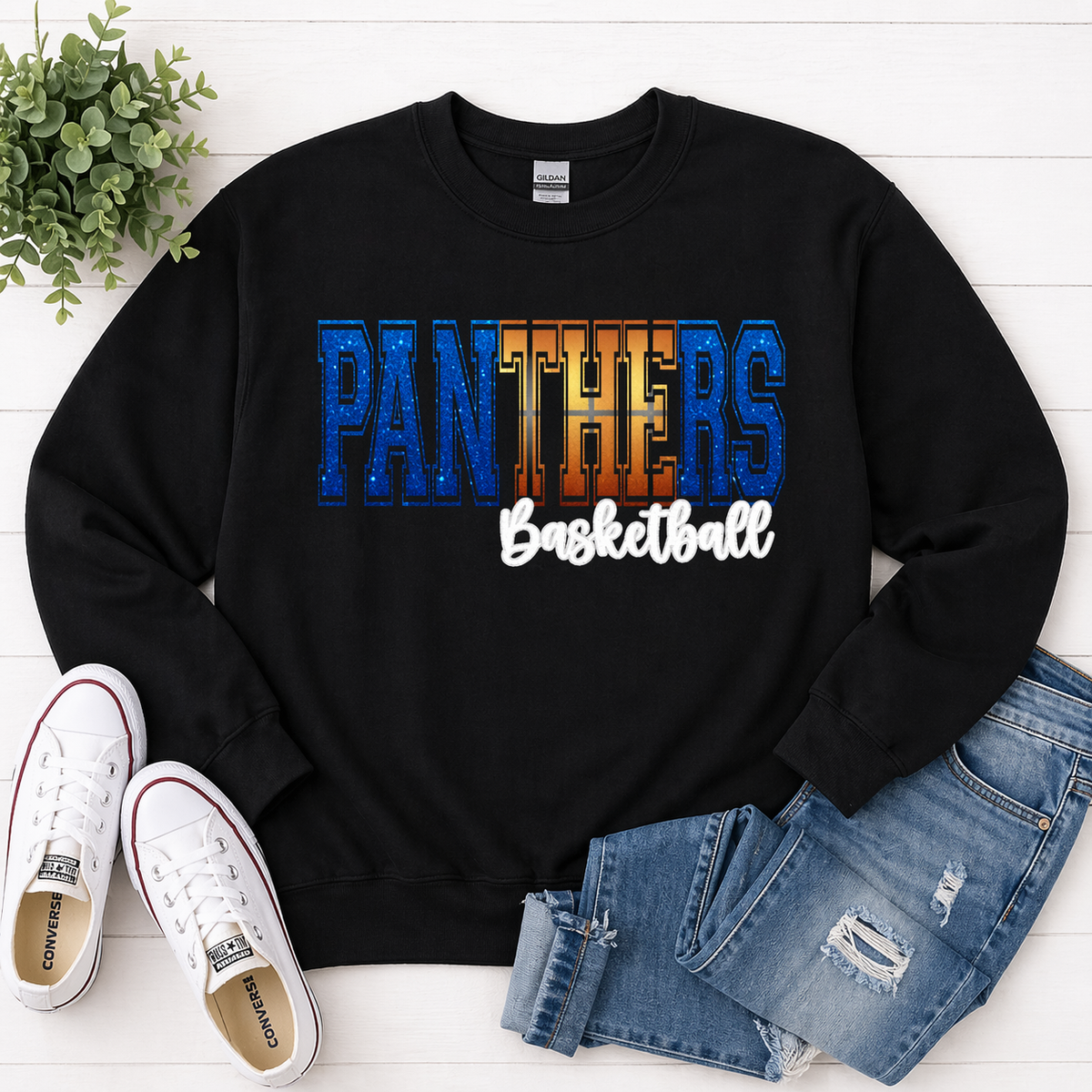 Panthers Basketball - Black Sweatshirt