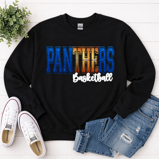 Panthers Basketball - Black Sweatshirt