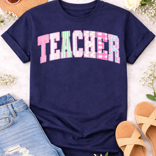 Navy Blue Teacher - Gildan