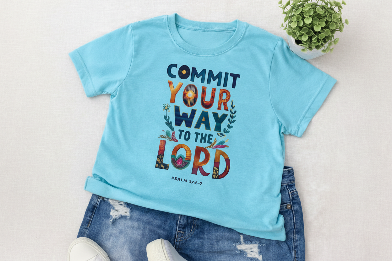 Commit Your Way To The Lord - Comfort Colors