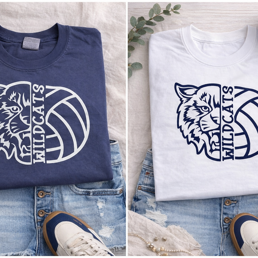 Wildcats - Volleyball - Comfort Colors