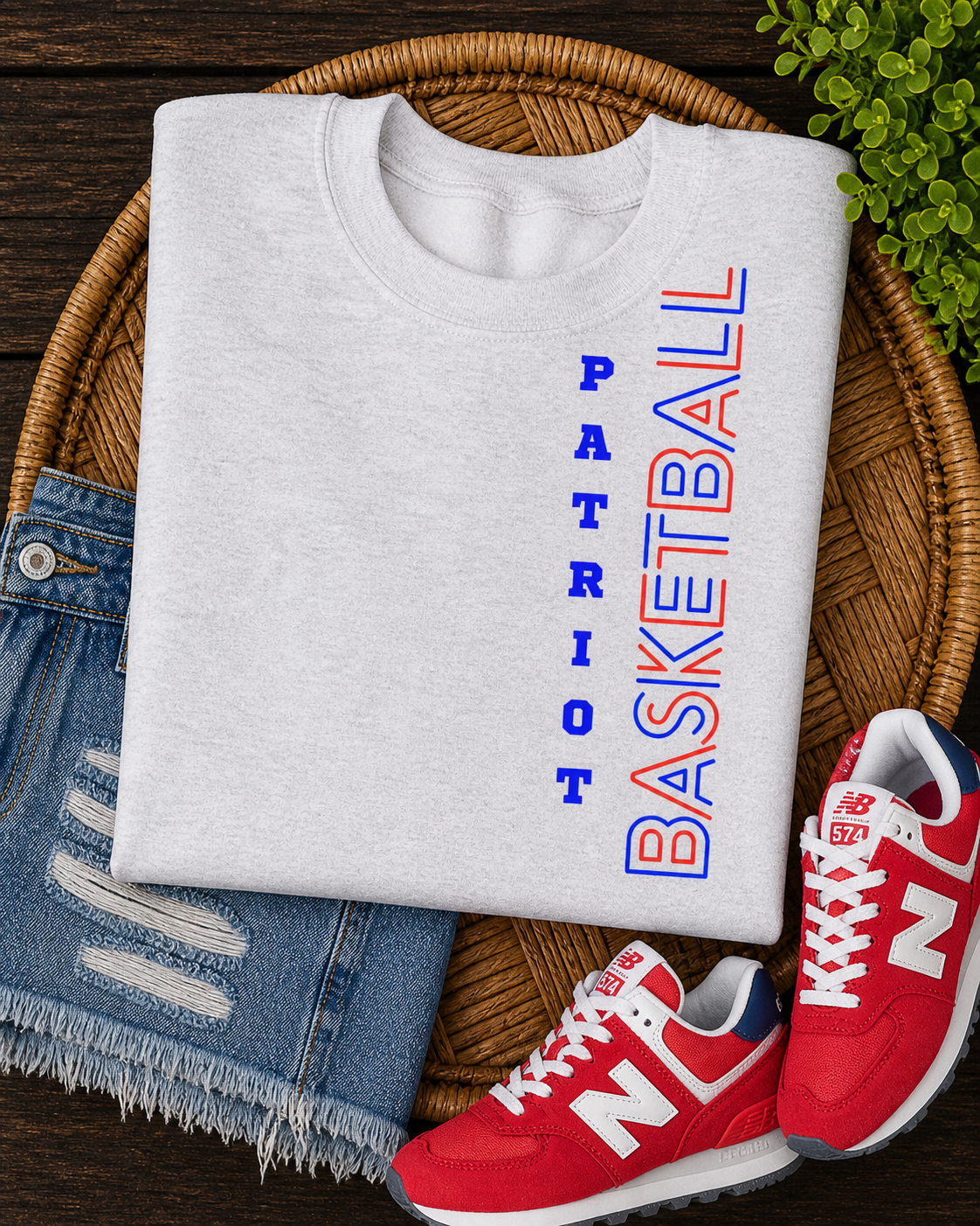 Ash Gray - Patriots Basketball Vertical