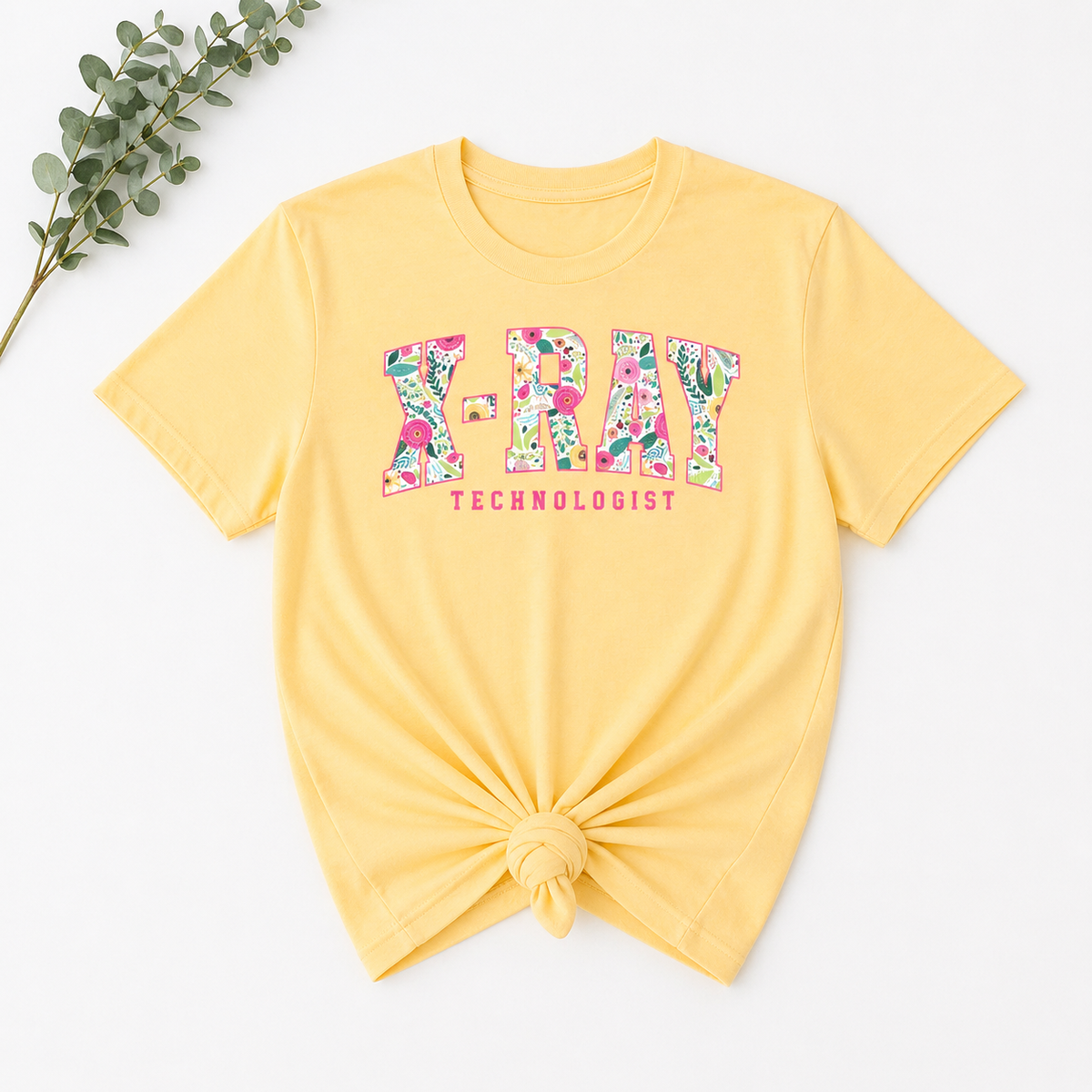 Floral X-Ray Tee - 3 Color Options!!