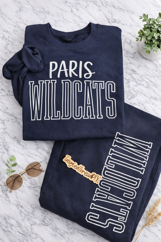 Paris Wildcats Sweatshirt & Pants Set