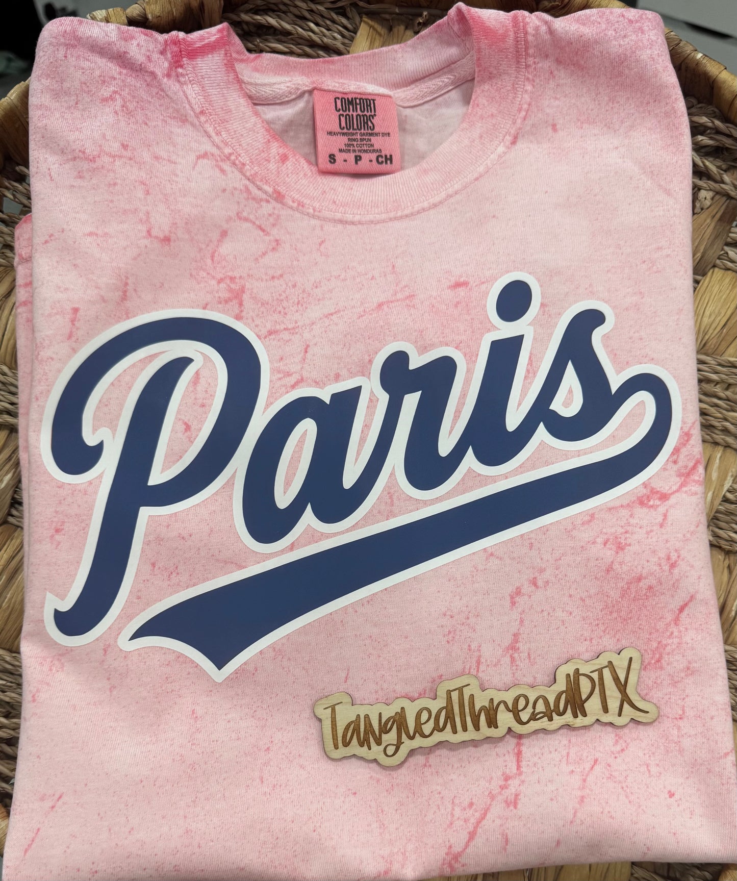 Pink Paris Swoosh