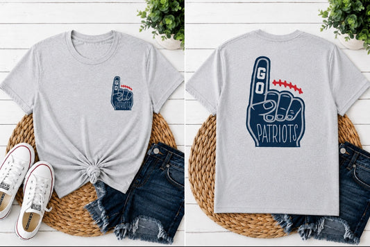 Go Patriots Foam Finger - Gildan