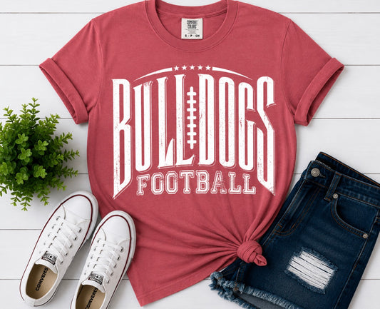 Bulldogs Arched Football