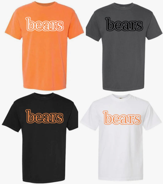 Bears - 4 Color Options