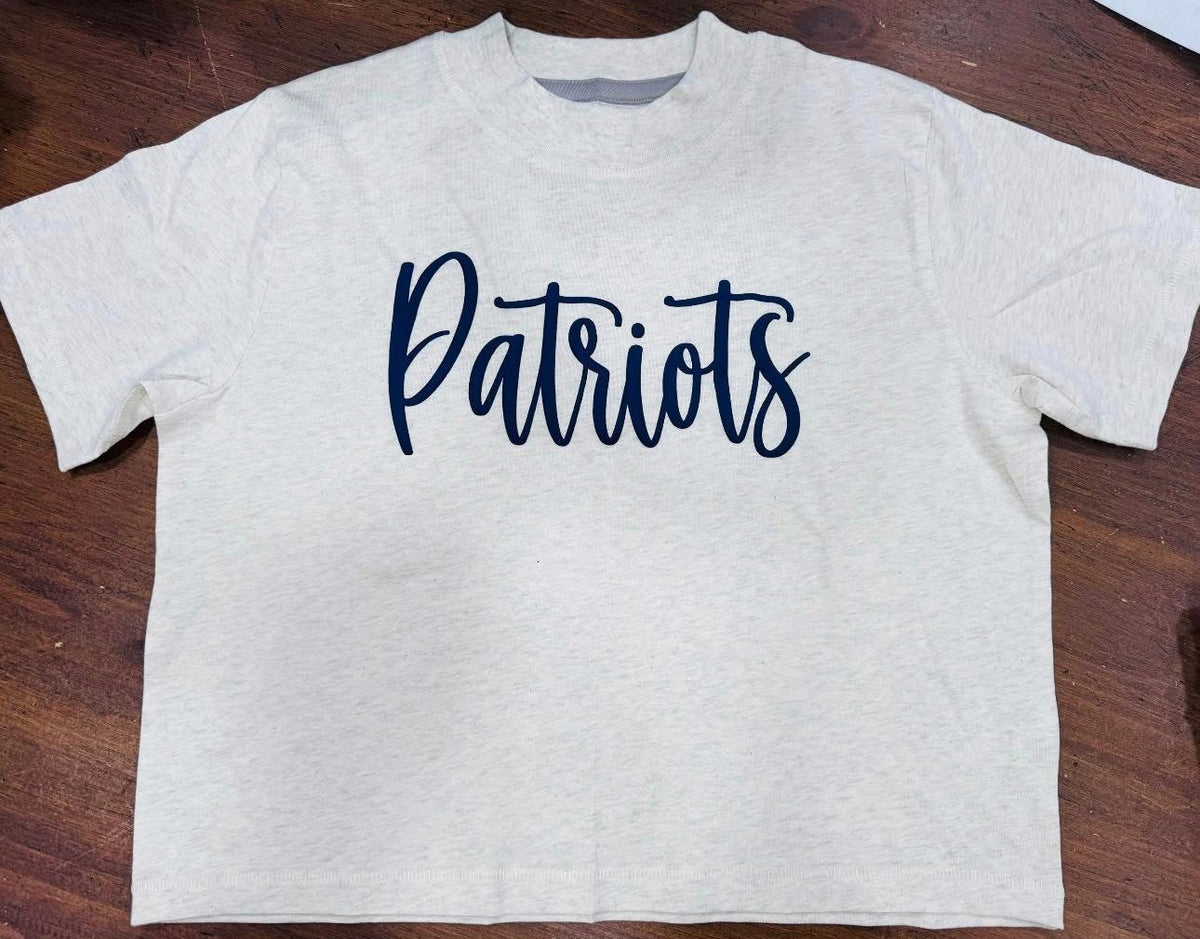Patriots - Navy Puff
