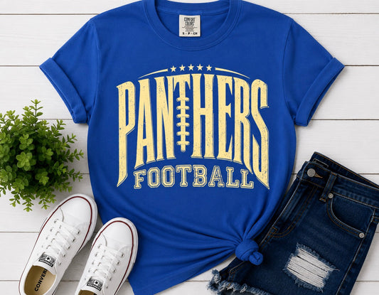 Panthers Arched Football - Gildan!