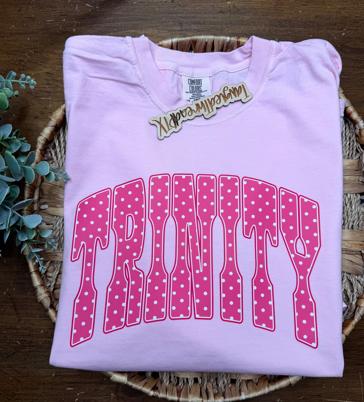 Trinity - Pink Polka Dots