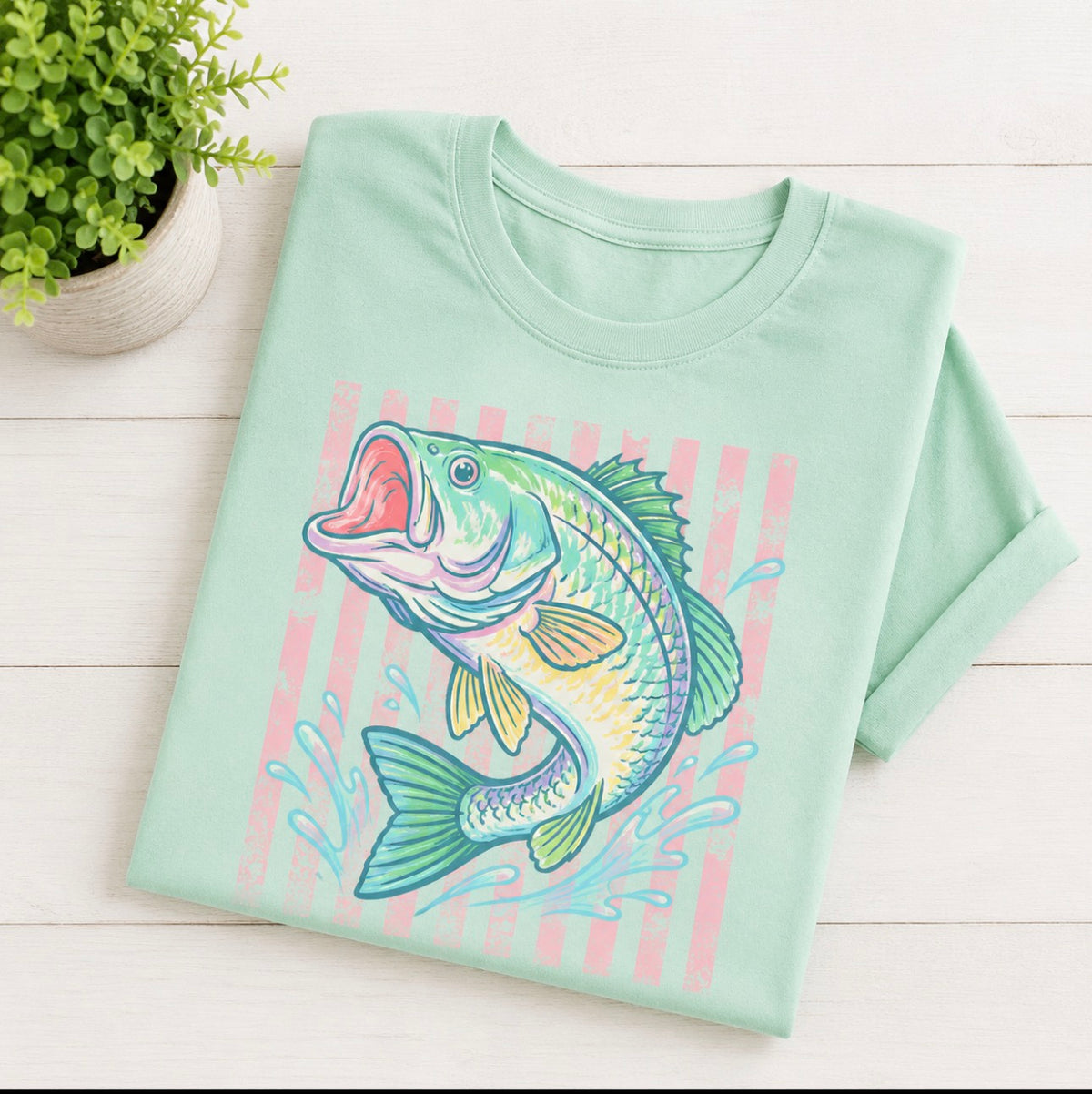 Chalky Mint - Striped Bass
