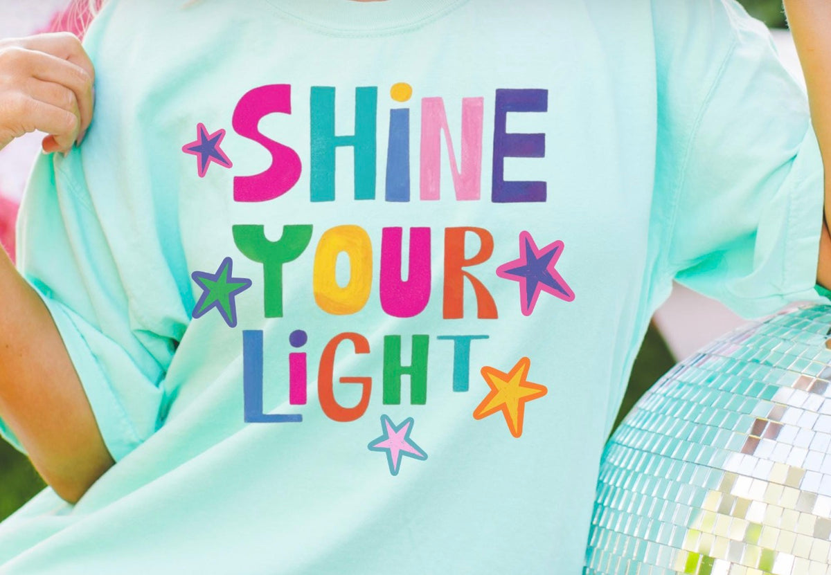 Shine Your Light - Gildan Mint