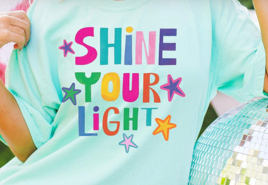 Shine Your Light - Gildan Mint