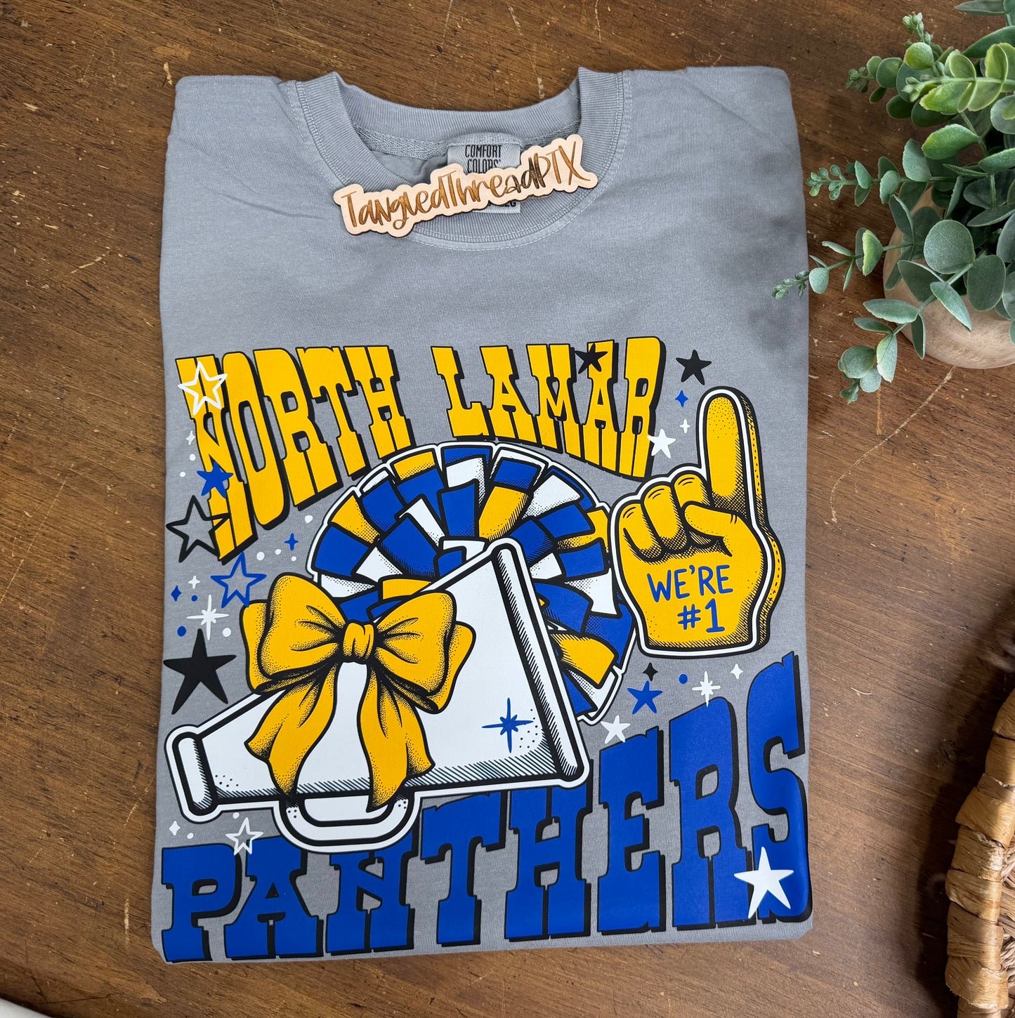 Mascot PomPom & MegaPhone Tees