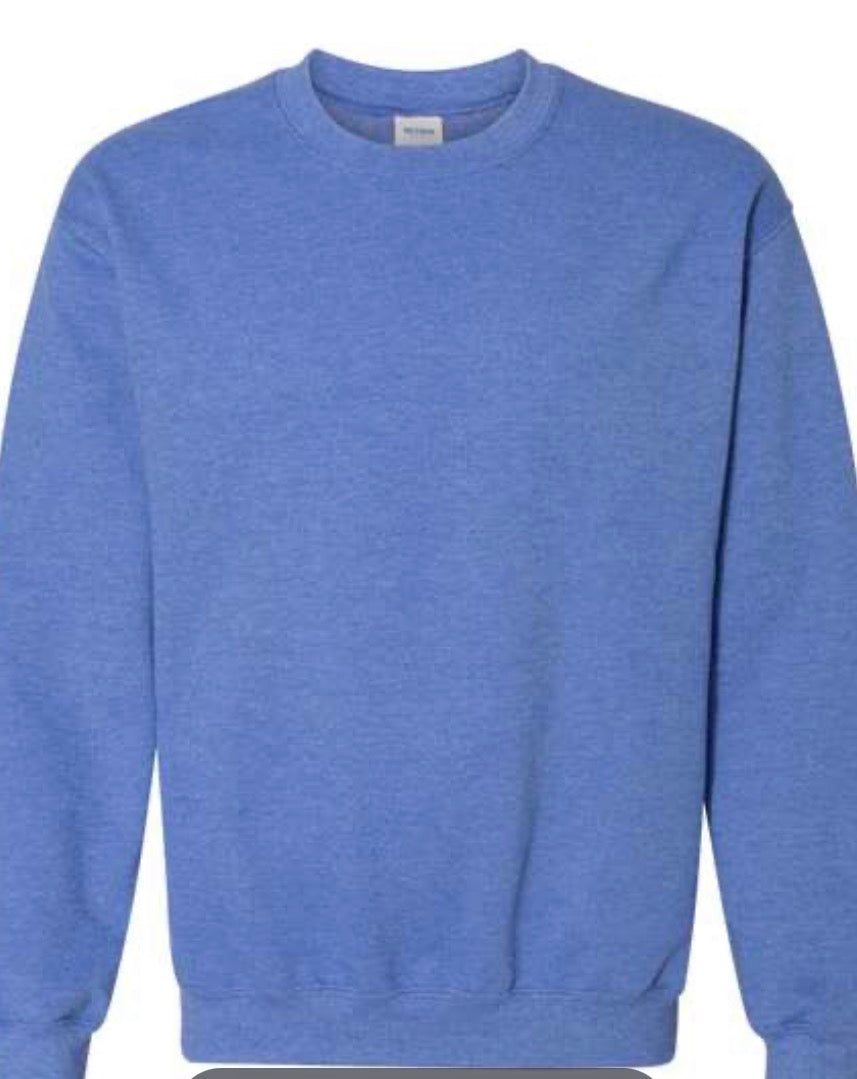 Patriots Retro Stars - Royal Heather Sweatshirt