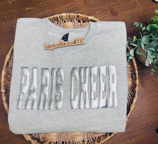 Paris Cheer - Silver puff