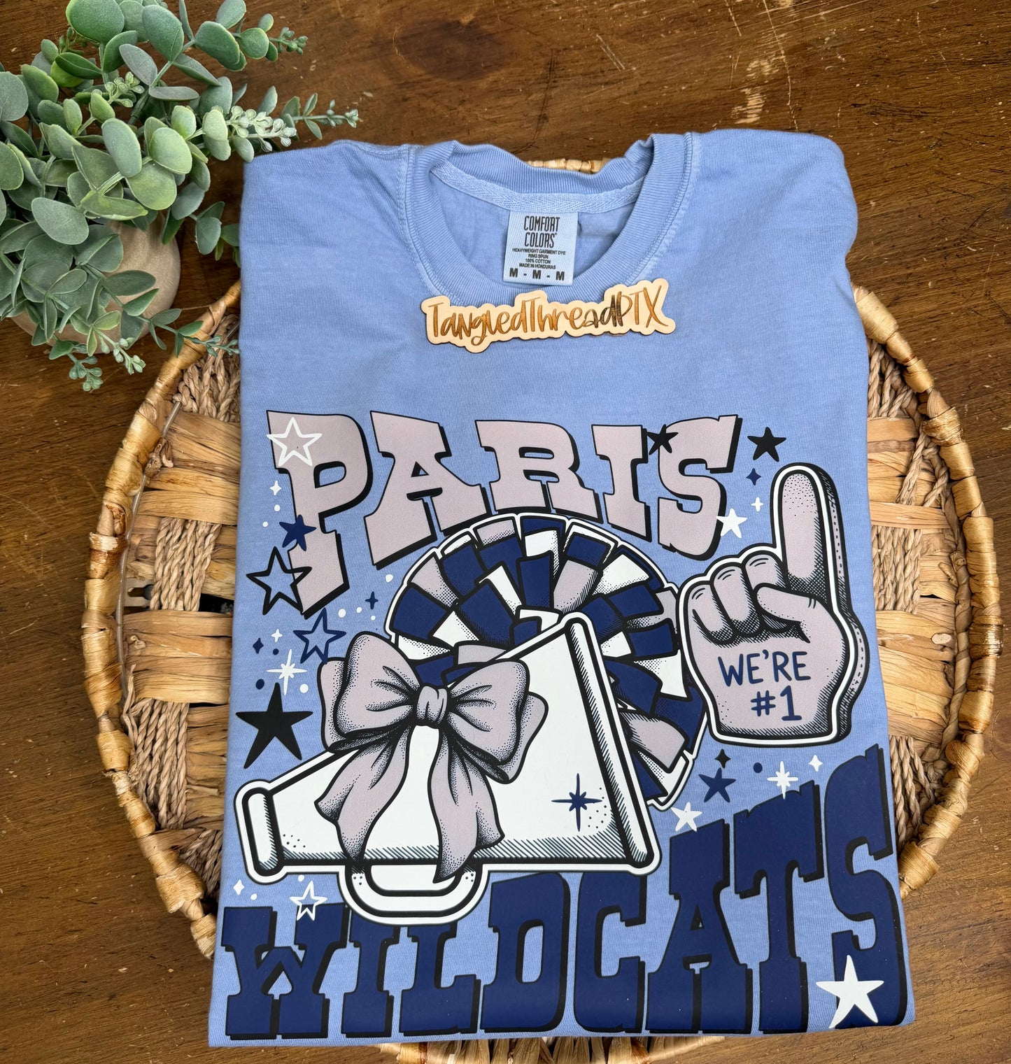 Mascot PomPom & MegaPhone Tees