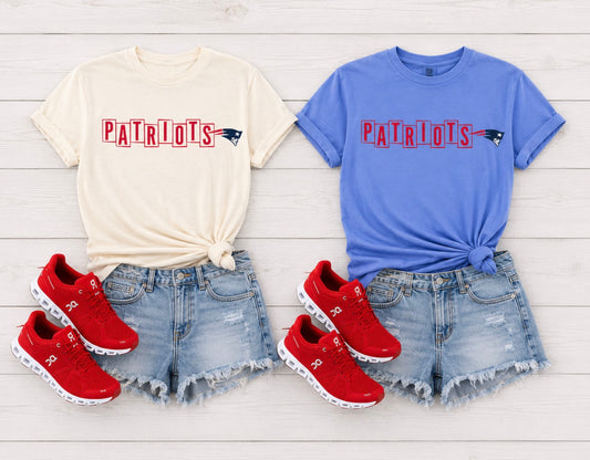 Patriots Block Tee
