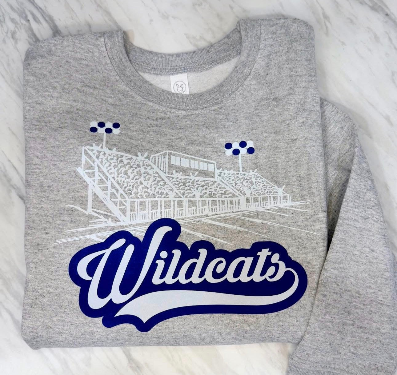 Wildcats Stadium Crewneck Sweatshirt