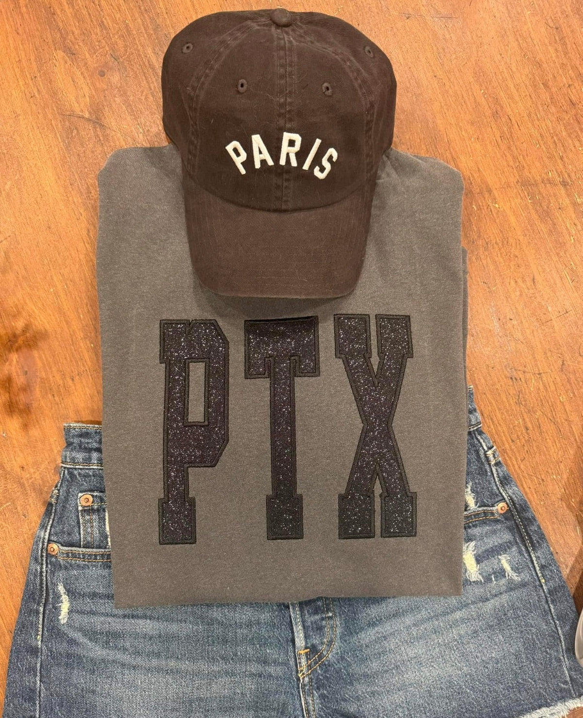 Pepper PTX with Black Lettering - Embroidered
