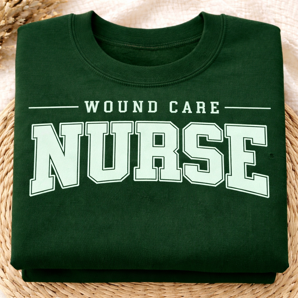 Wound Care Nurse - Hunter Green Gildan